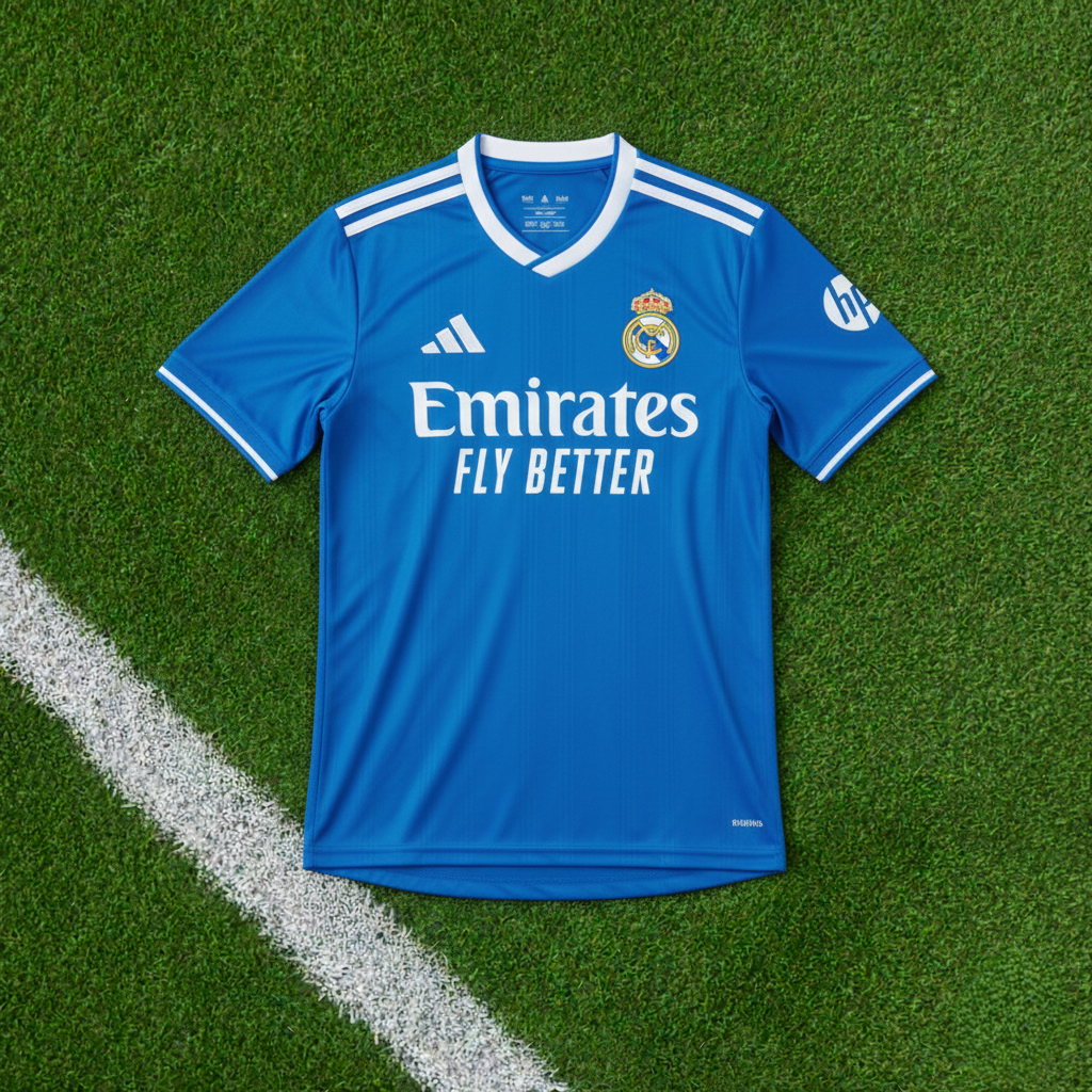 Real Madrid Third Shirt – Blue Edition