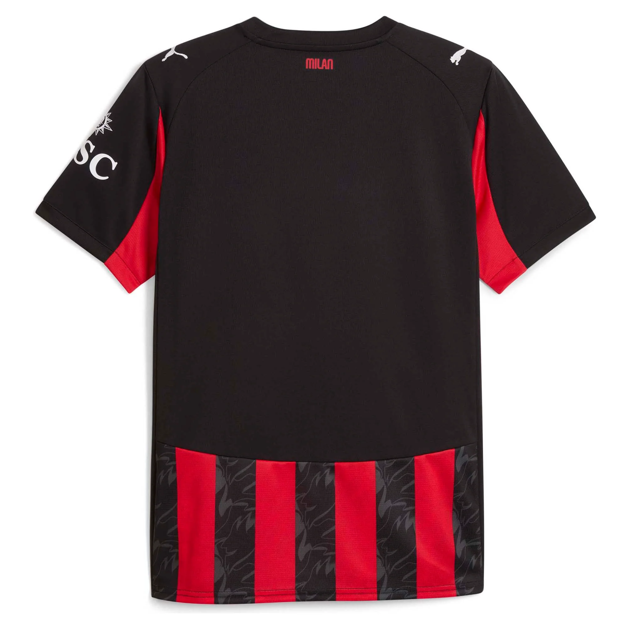 AC Milan Home Shirt 25/26 – Red & Black Stripes